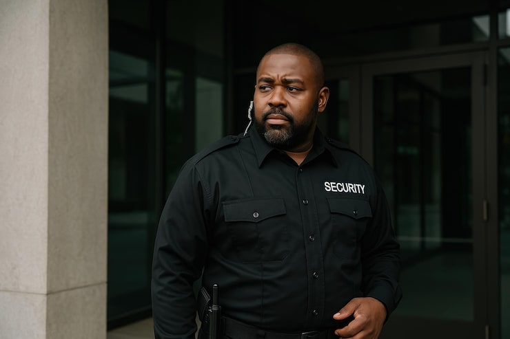 Security officer on duty